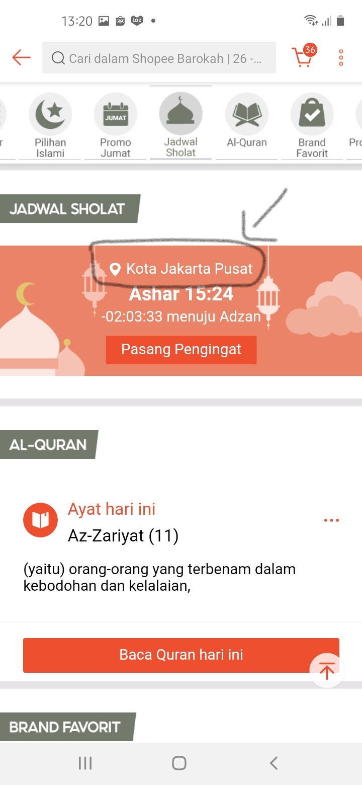 Ubah Waktu dan lokasi Ubah Waktu dan lokasi